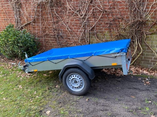 Customer photo review of Anhänger Flachplane 207,5 x 114 x 6 cm