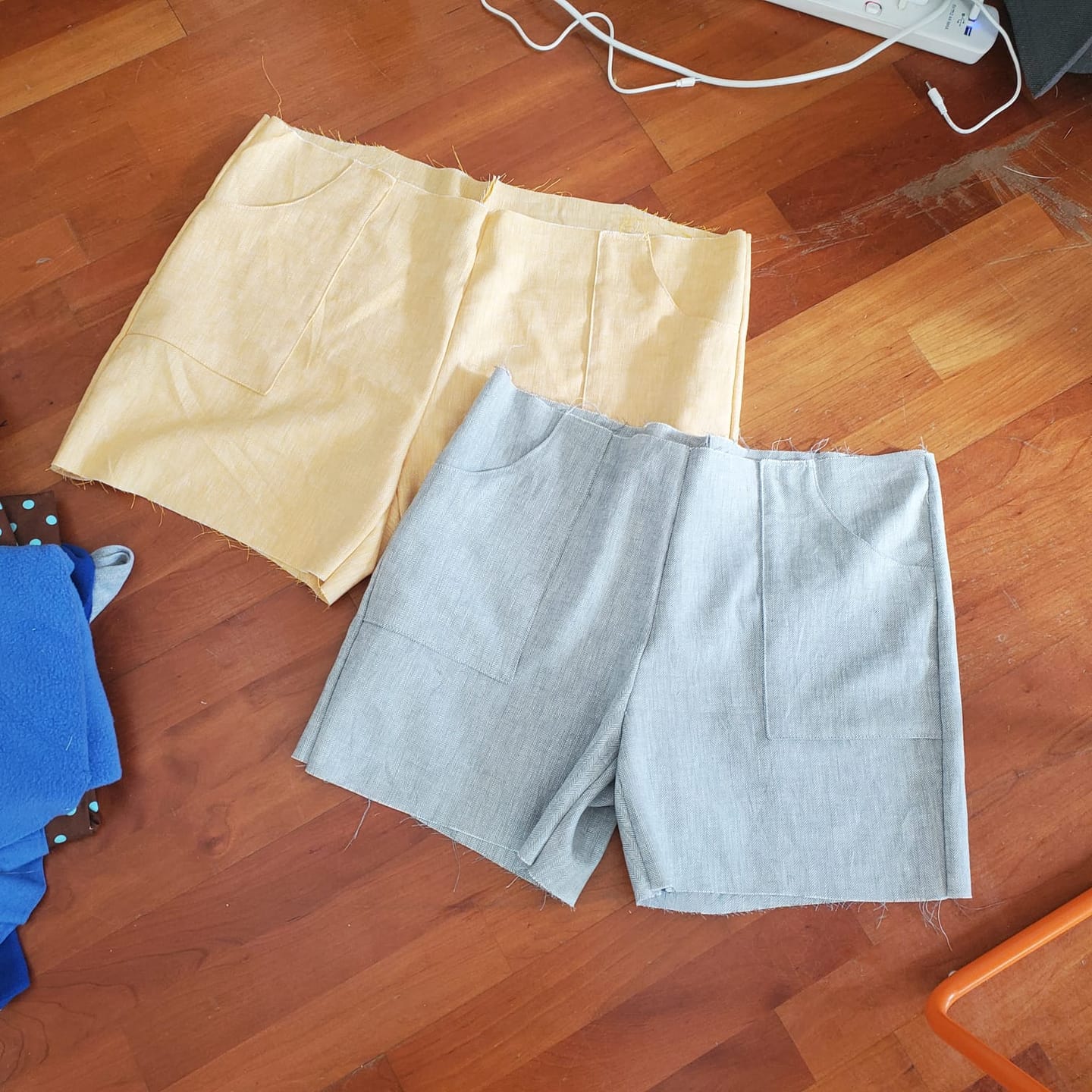 Customer photo review of Cotton Linen Fabric