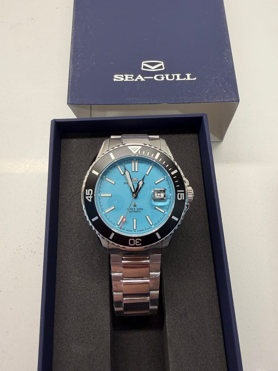 Customer photo review of Ocean Series | Calendar | Luminous | 200m Waterproof | 44mm