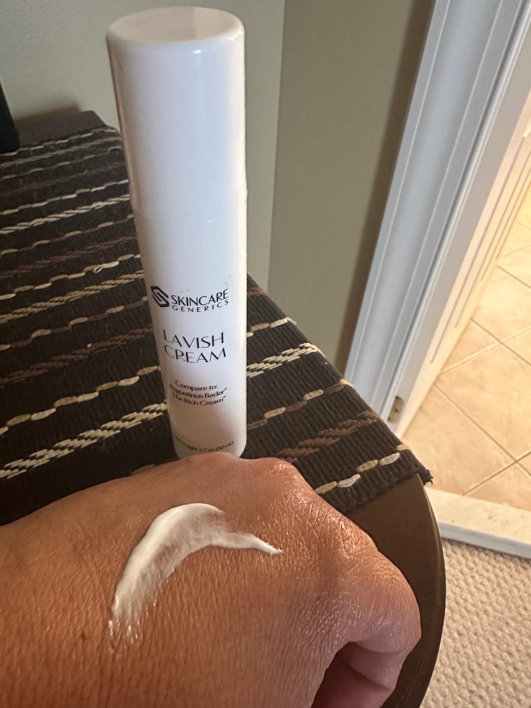 Customer photo review of LAVISH CREAM | RICH HYDRATION