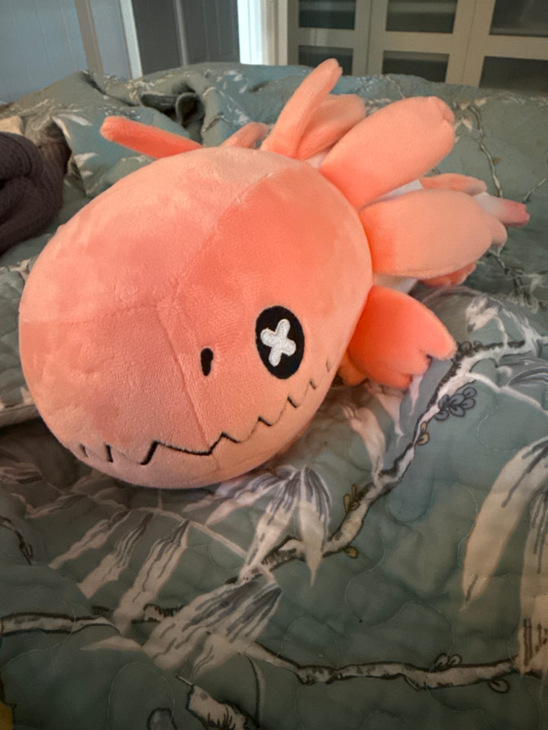 Customer photo review of Rain World - Strawberry Lizard Plush