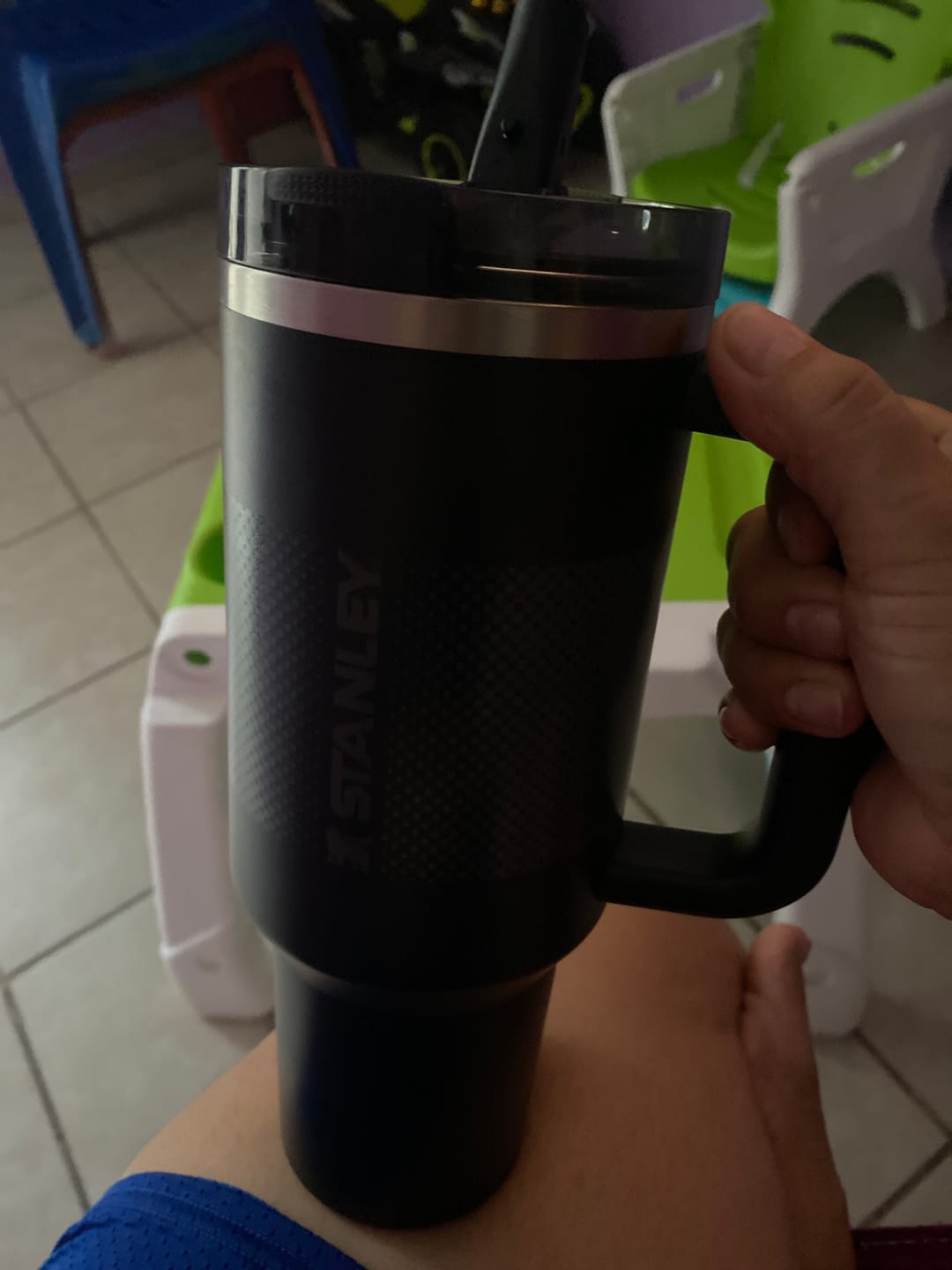 Customer photo review of Stanley Quencher ProTour Flip Straw Tumbler Fade | 1.18L