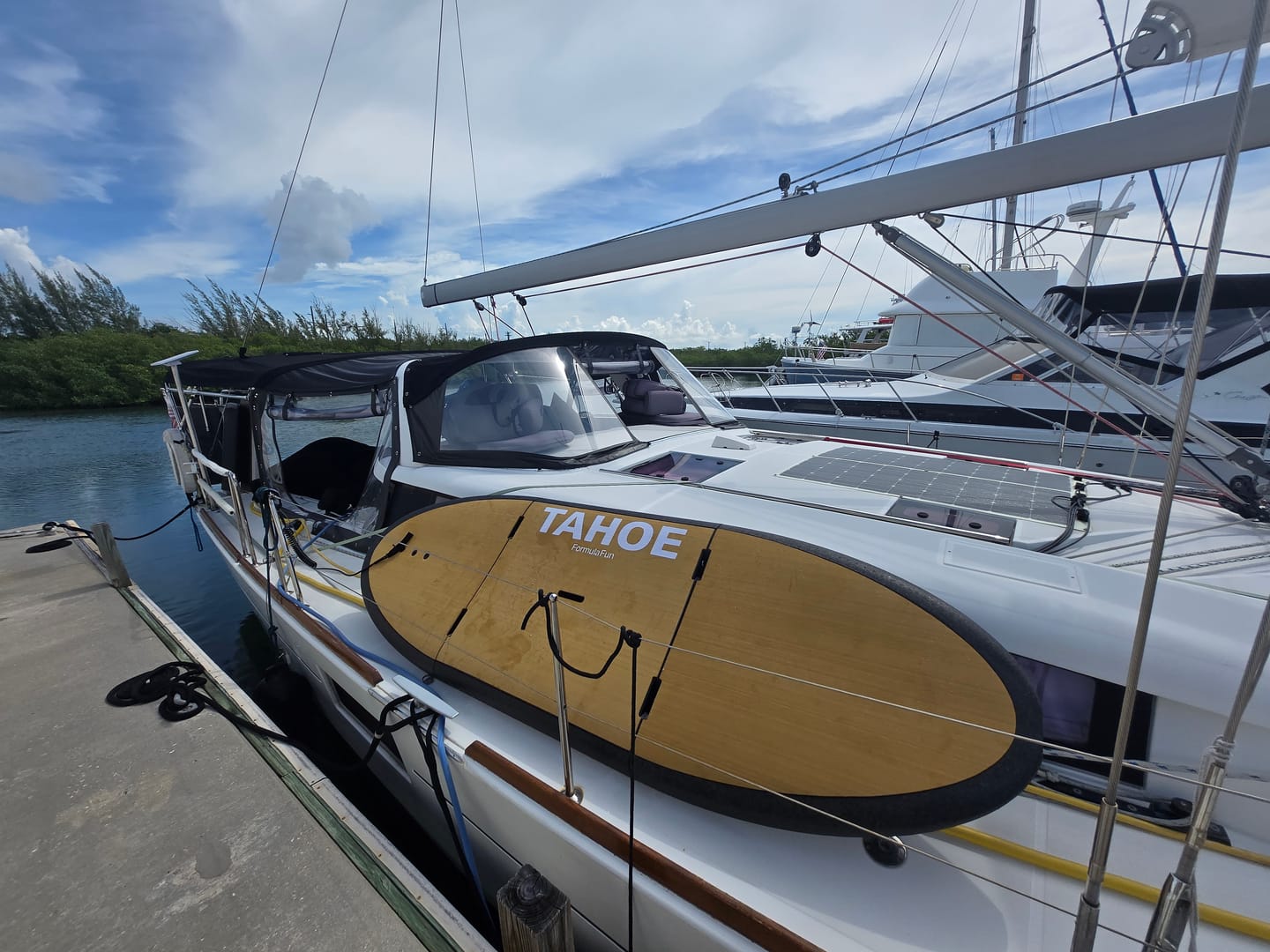Customer photo review of 9'0" Tahoe 3-Piece SUP - Formula Fun
