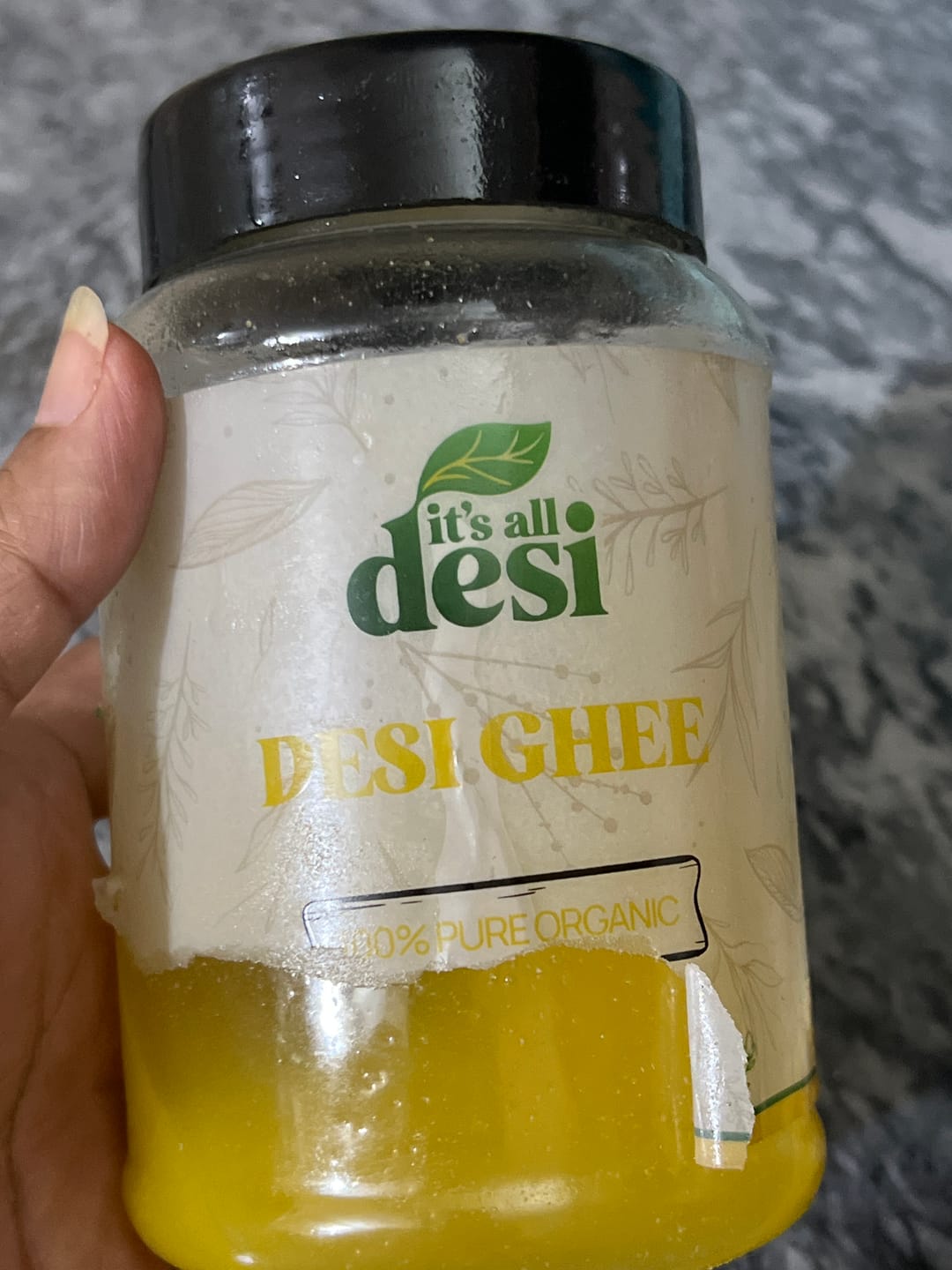 Customer photo review of Desi Ghee (دیسی گھی)