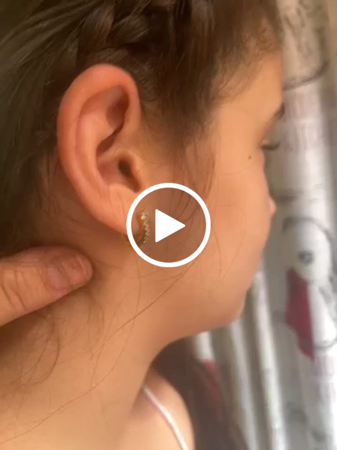 Customer video review of Pendientes Circonio