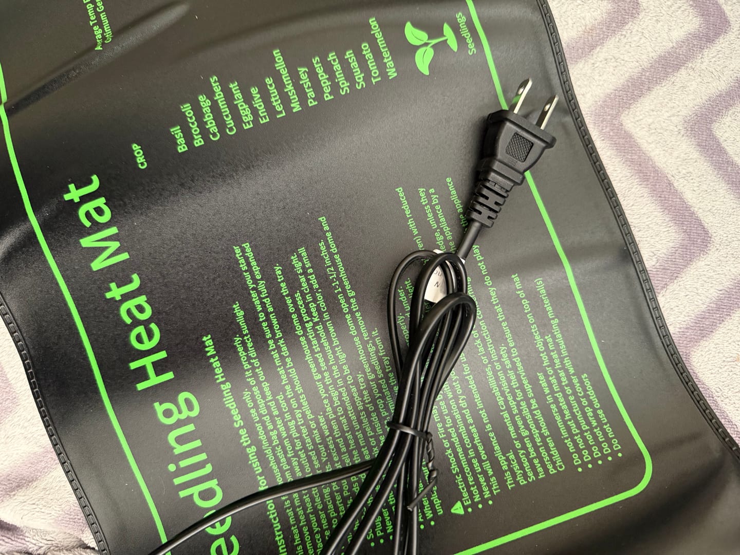 Customer photo review of Seed Starter Kit