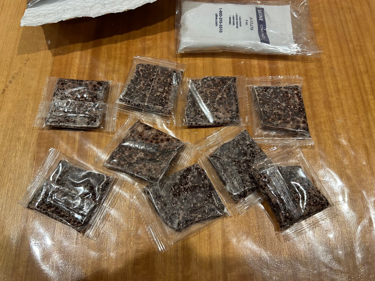 Customer photo review of Melted Chocolate Replacement (3 squares)