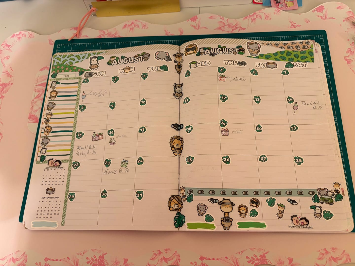 Customer photo review of Safari Adventure Junk Journaling Kit