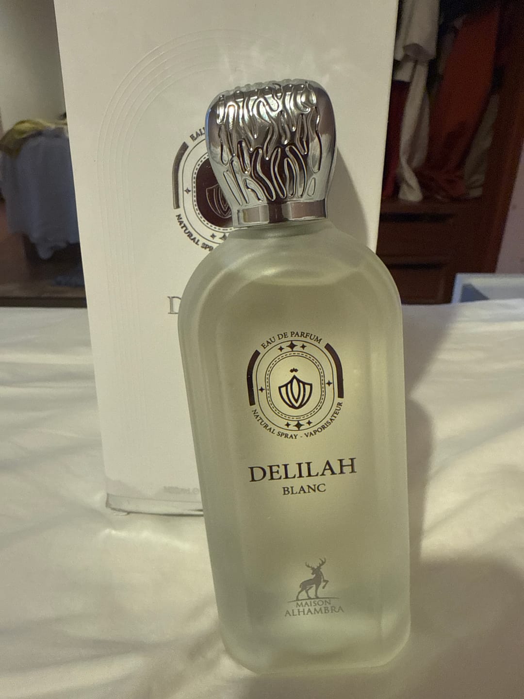 Customer photo review of PERFUME DELILAH BLANC MAISON ALHAMBRA - 100ML