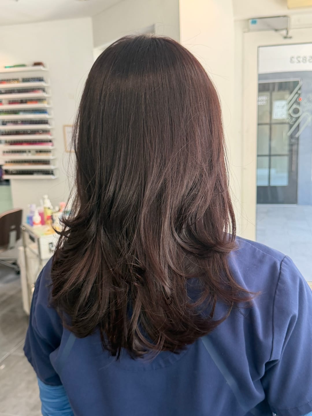 Customer photo review of Revitalizing Hair Mask