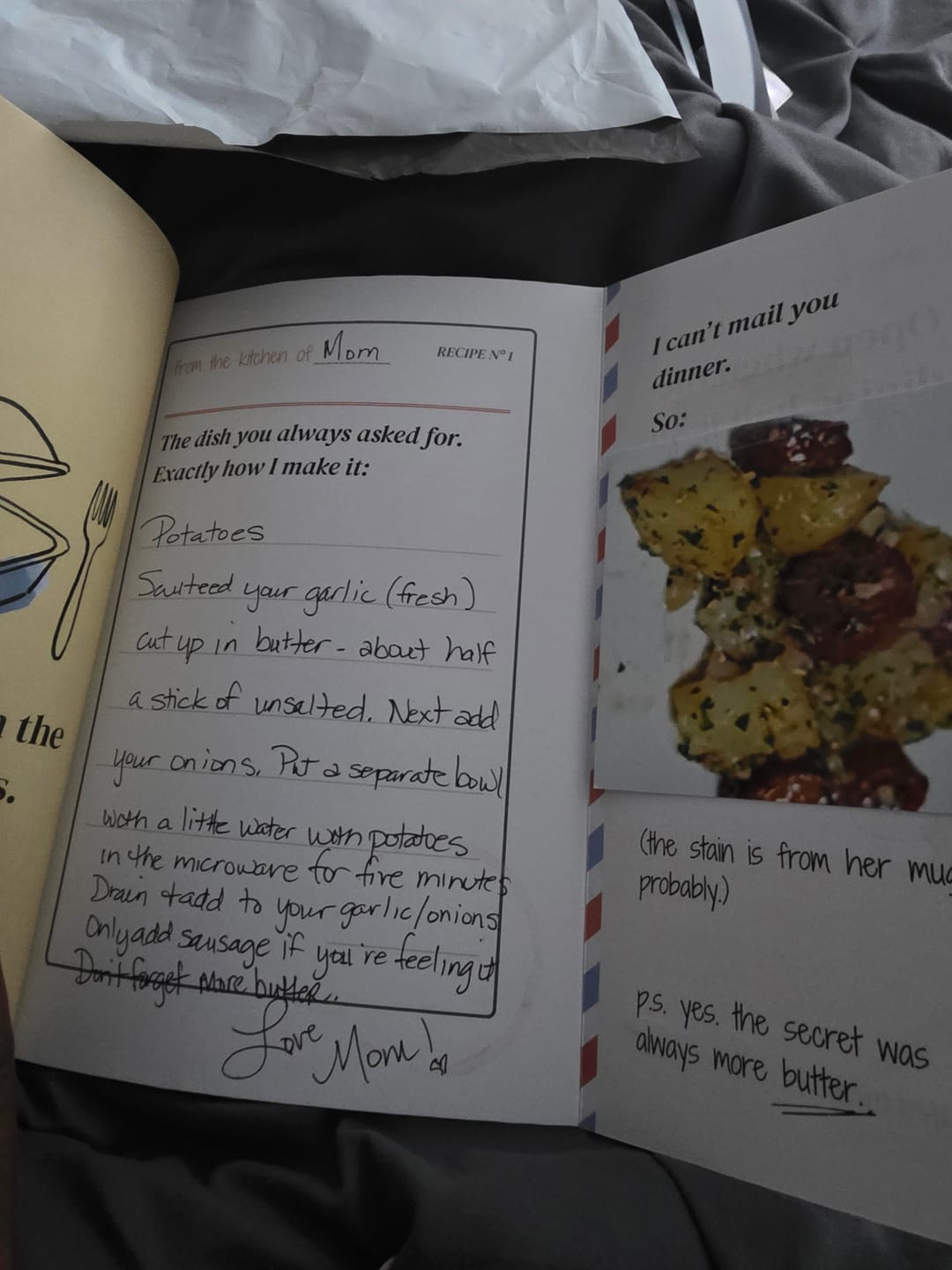 Customer photo review of When YOU Can't Call MOM