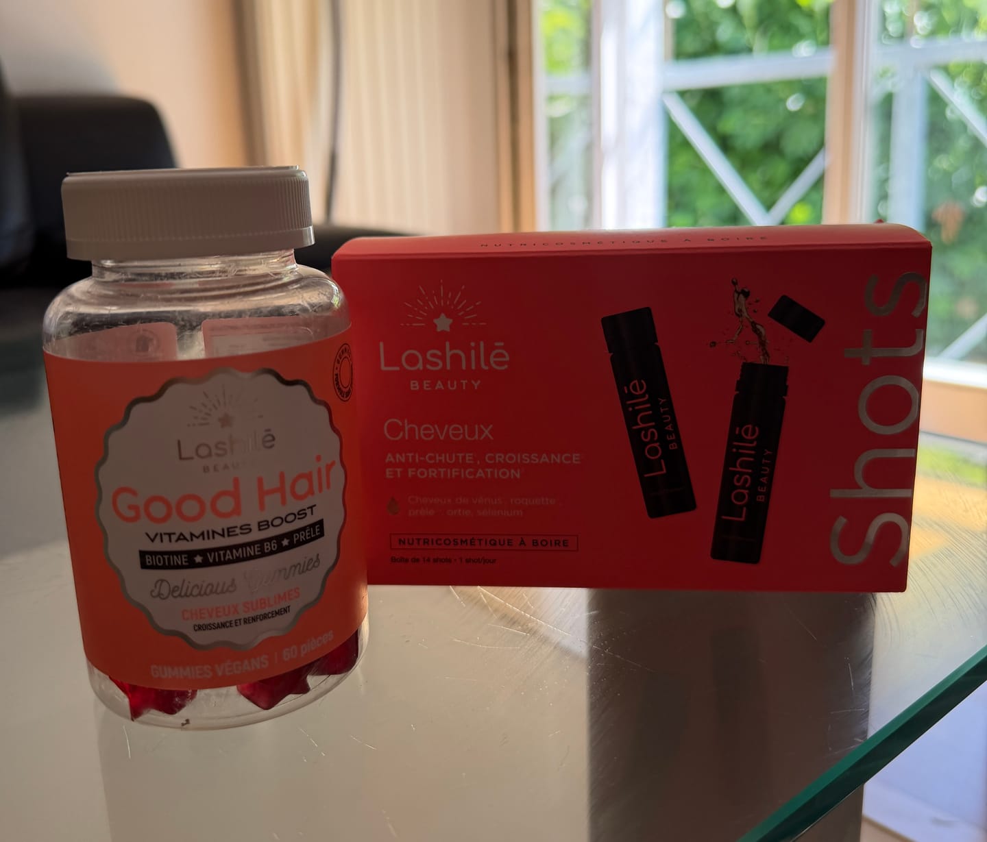 Customer photo review of Shots Cheveux Triple Action - 14 jours