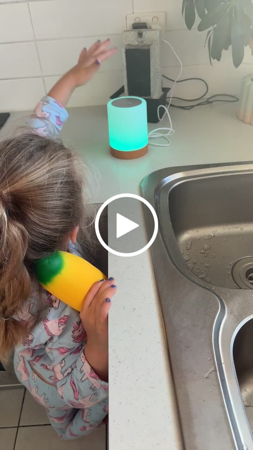 Customer video review of Friendship Lamp