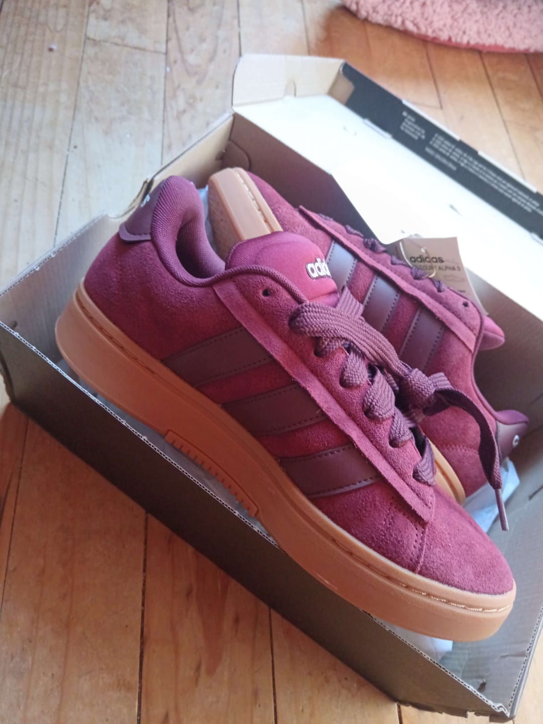 Customer photo review of Zapatillas Adidas Grand Court Alpha 00S Hombre Burdeo