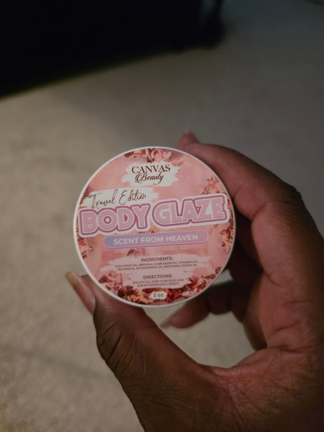 Customer photo review of (NEW) TRAVEL GLAZE: SCENT FROM HEAVEN