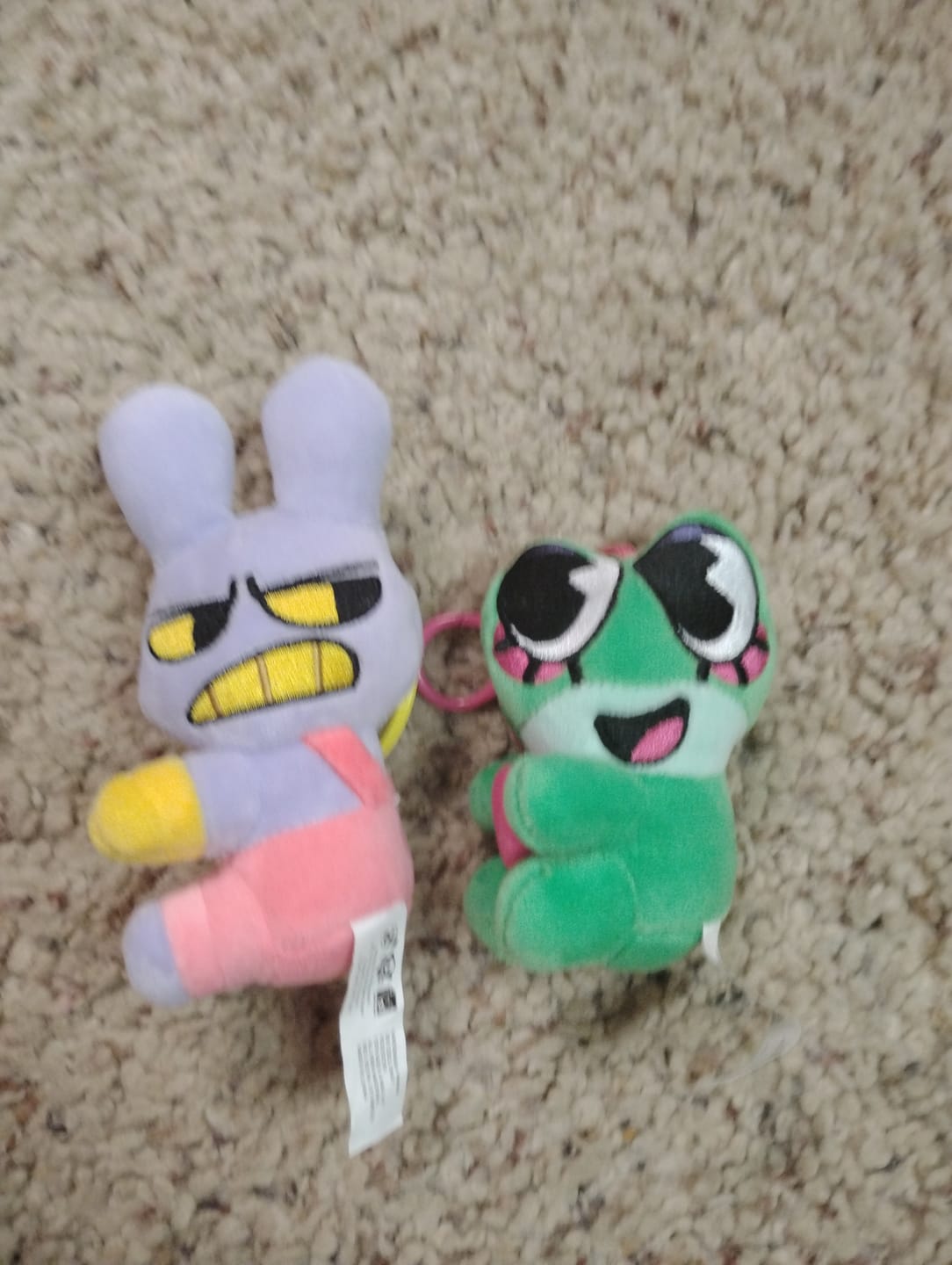 Customer photo review of Jax & Ribbit Magnetic Plush Keychains