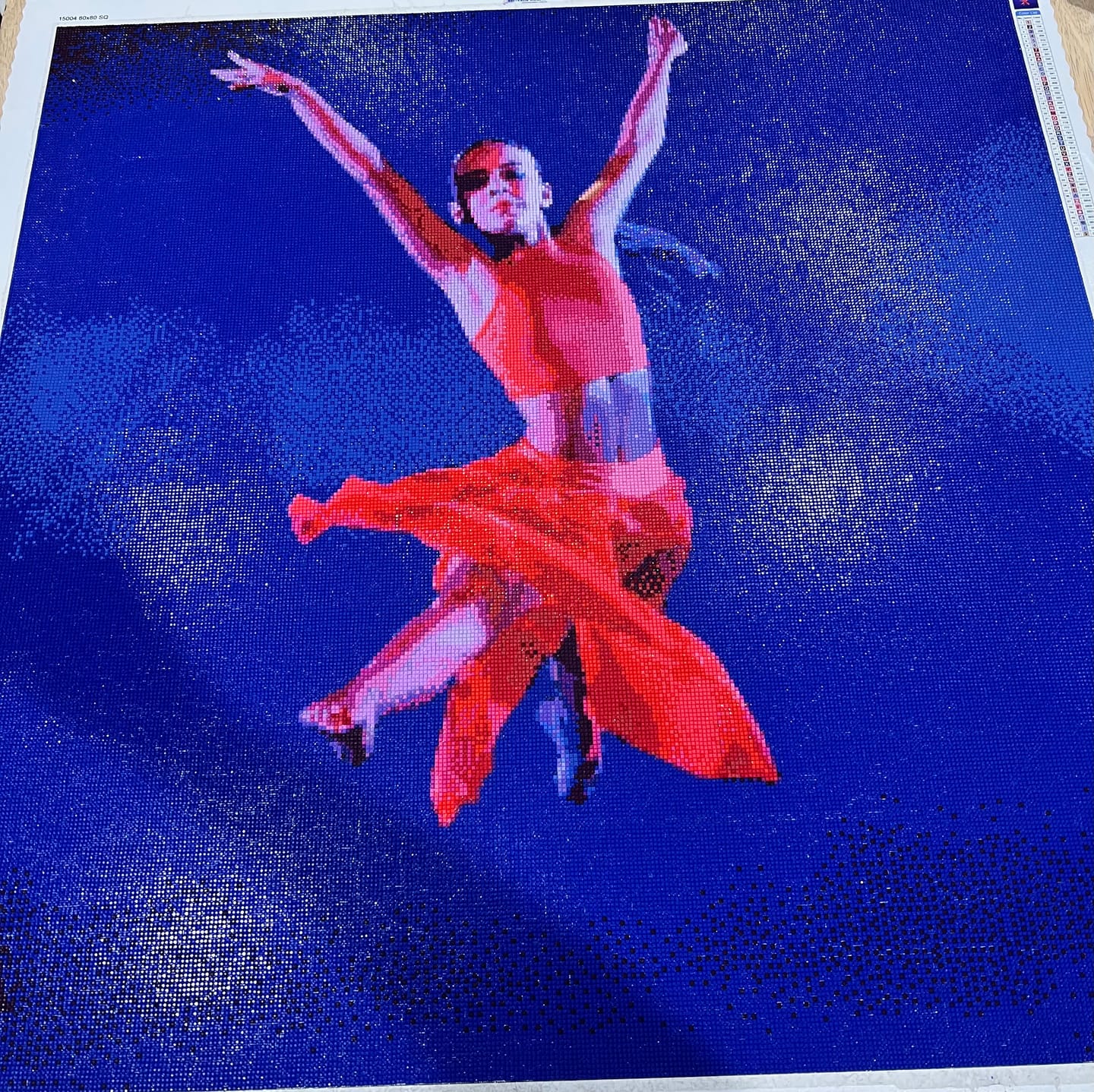 Customer photo review of Custom Diamond Painting