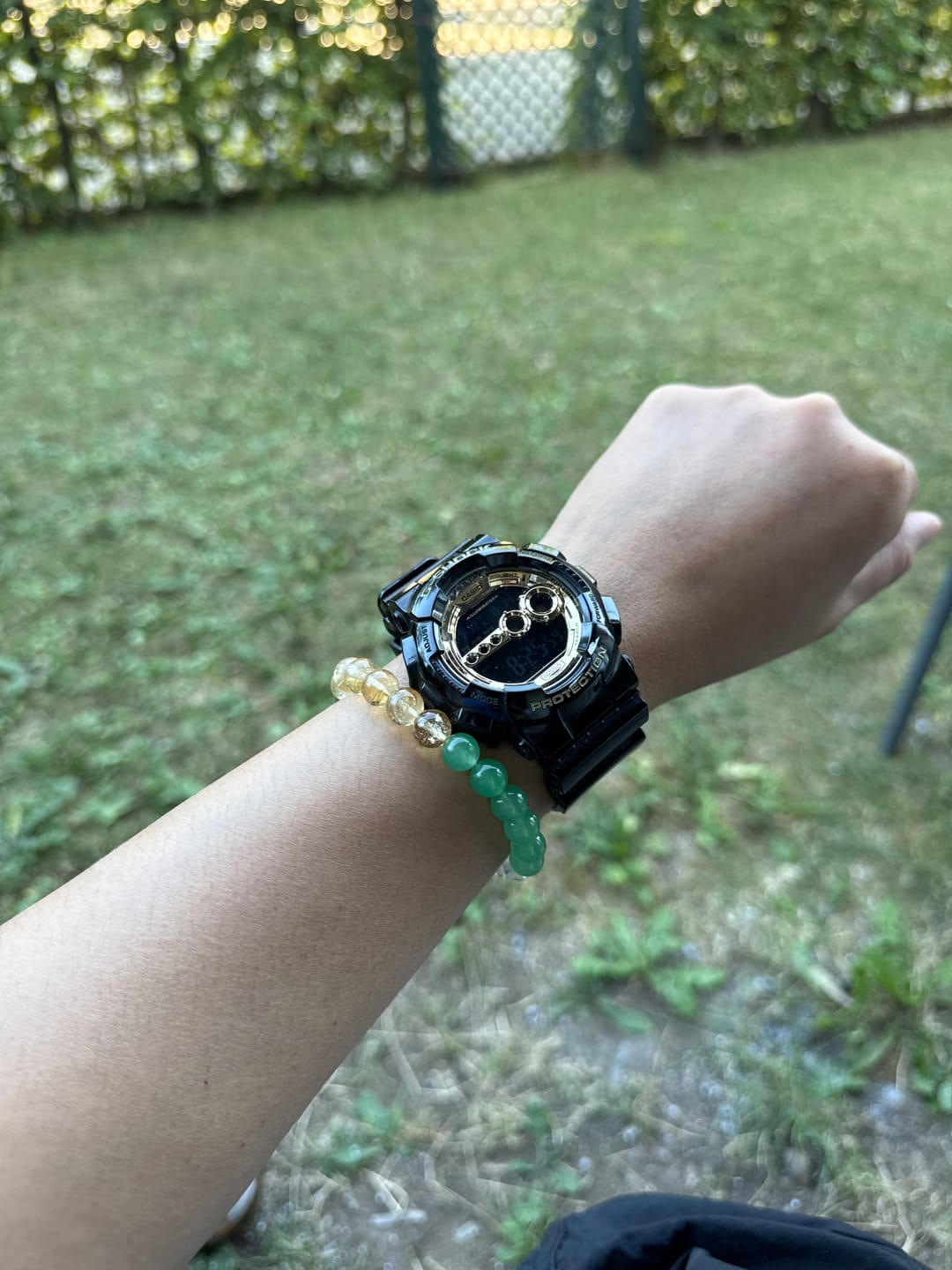 Customer photo review of Money Magnet beaded bracelet