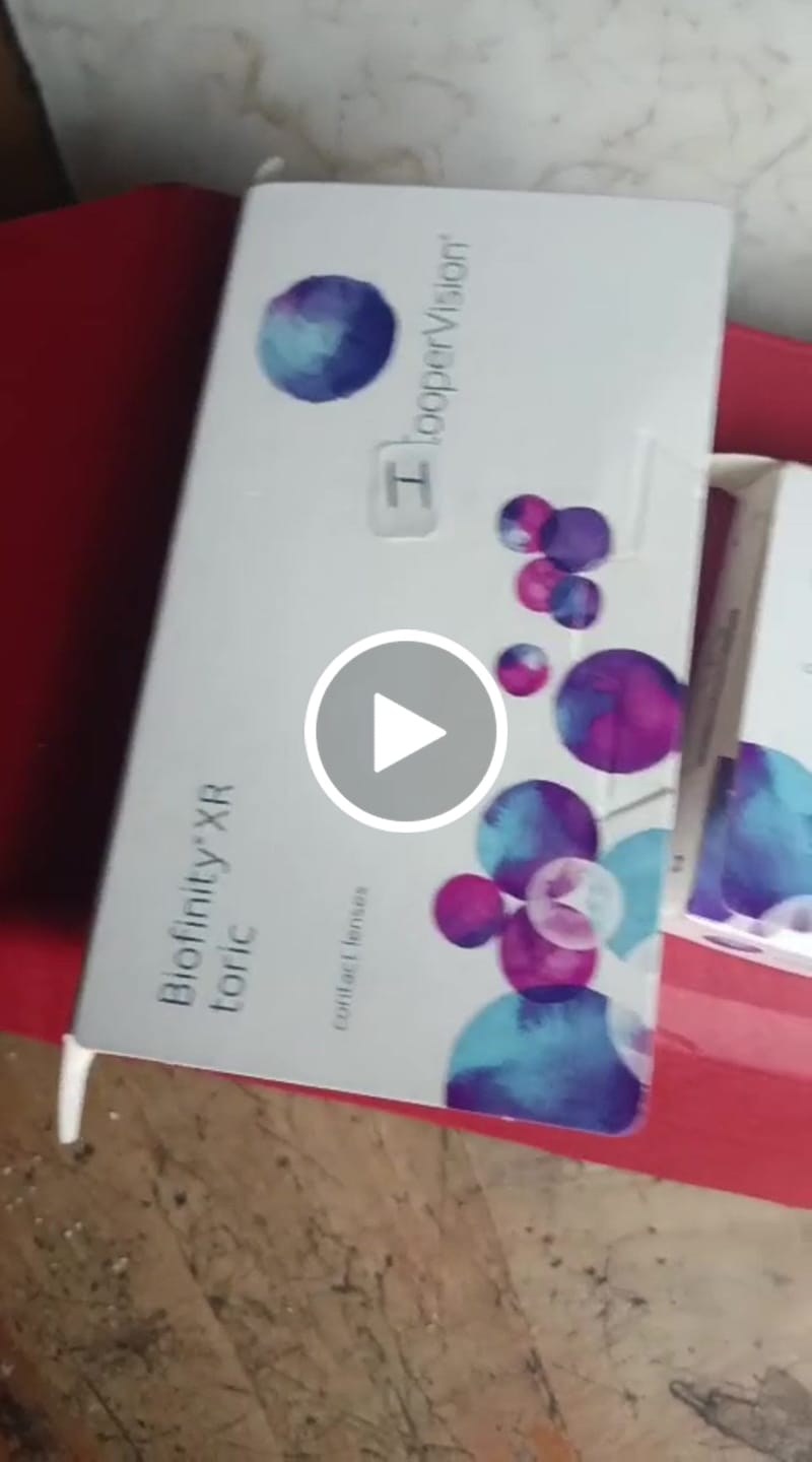 Customer video review of Biofinity XR Astigmatísmo (tórico)