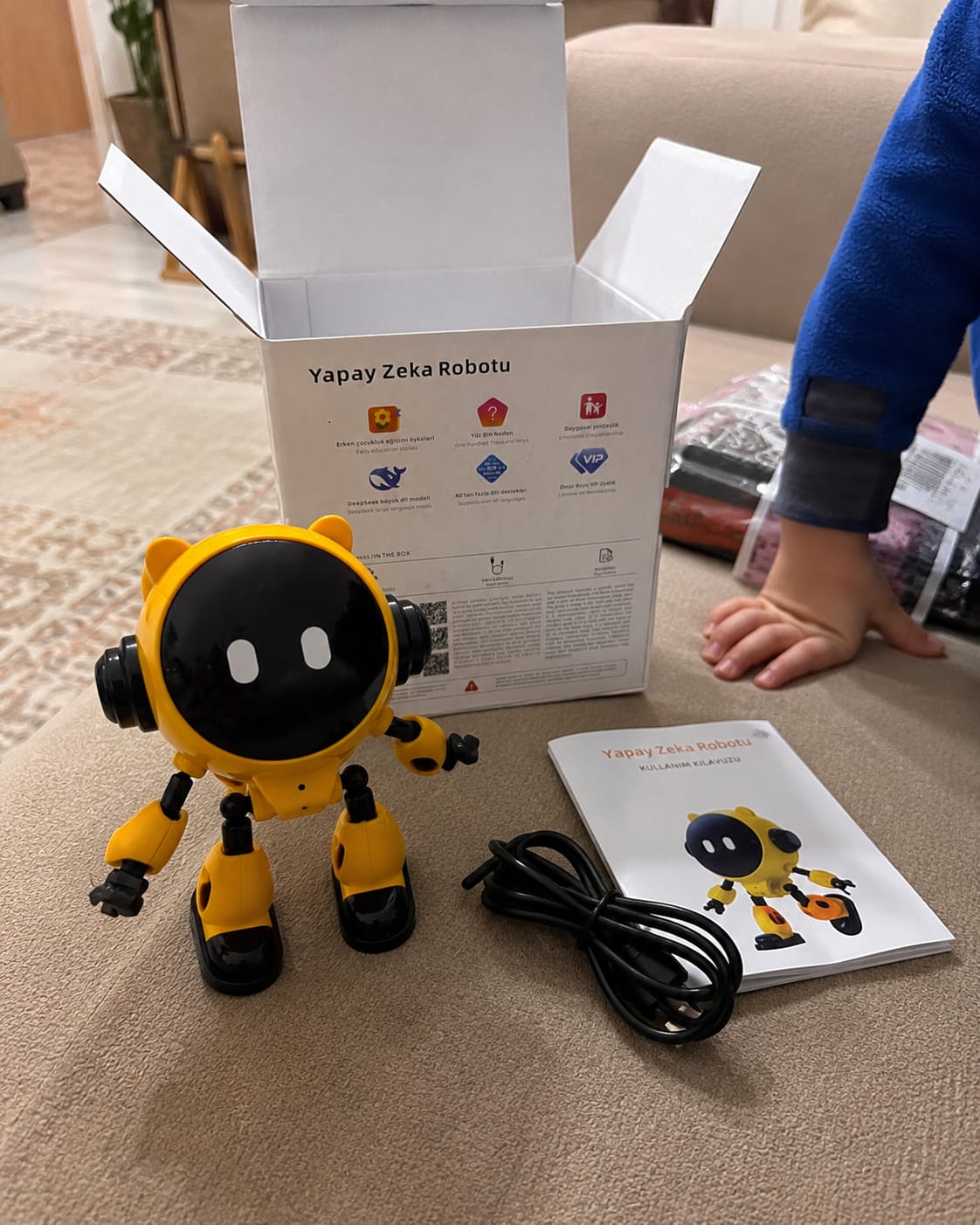 Customer photo review of Mindora Yapay Zekâ Arkadaşı