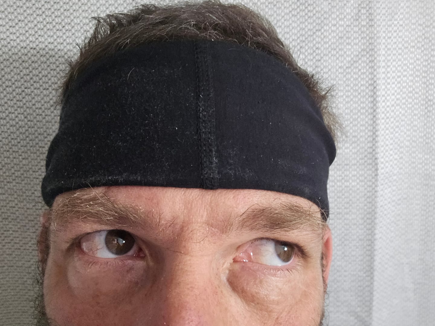 Customer photo review of Thick Organic Cotton Twist Headband