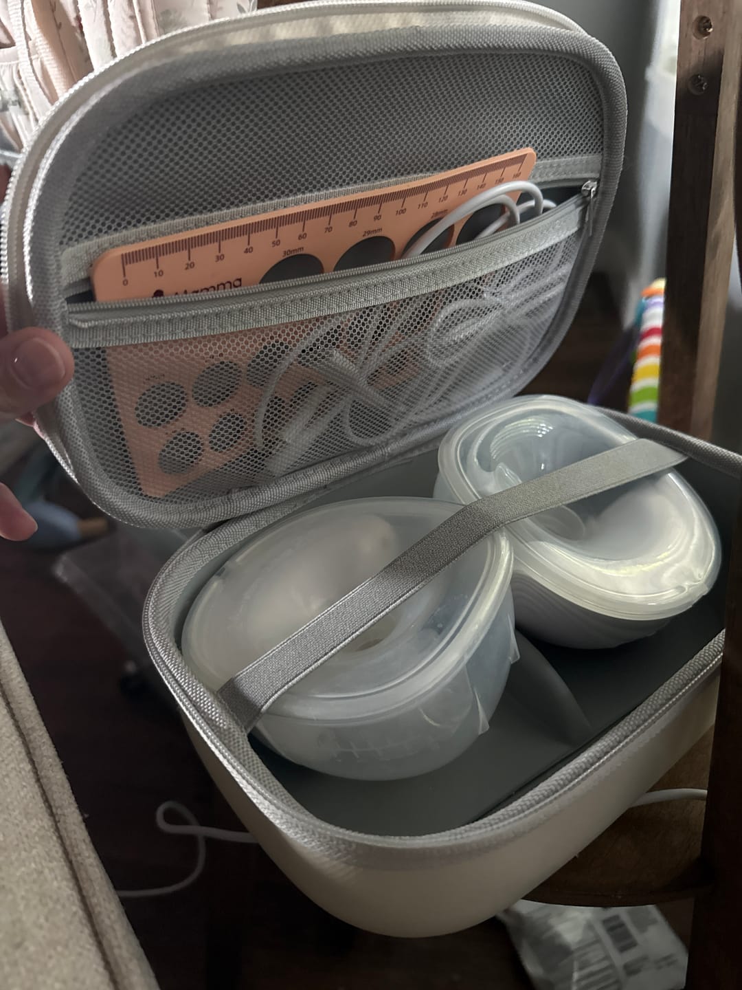 Customer photo review of The Luna© Wearable Breast Pump