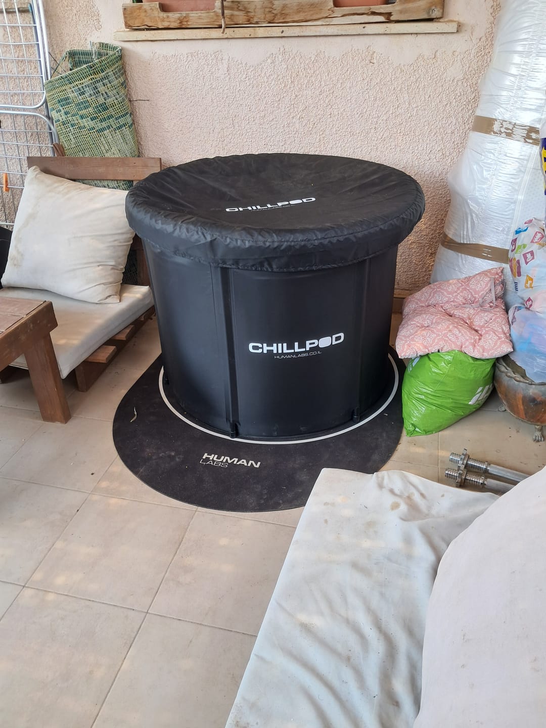 Customer photo review of CHILLPOD - אמבטיית קרח
