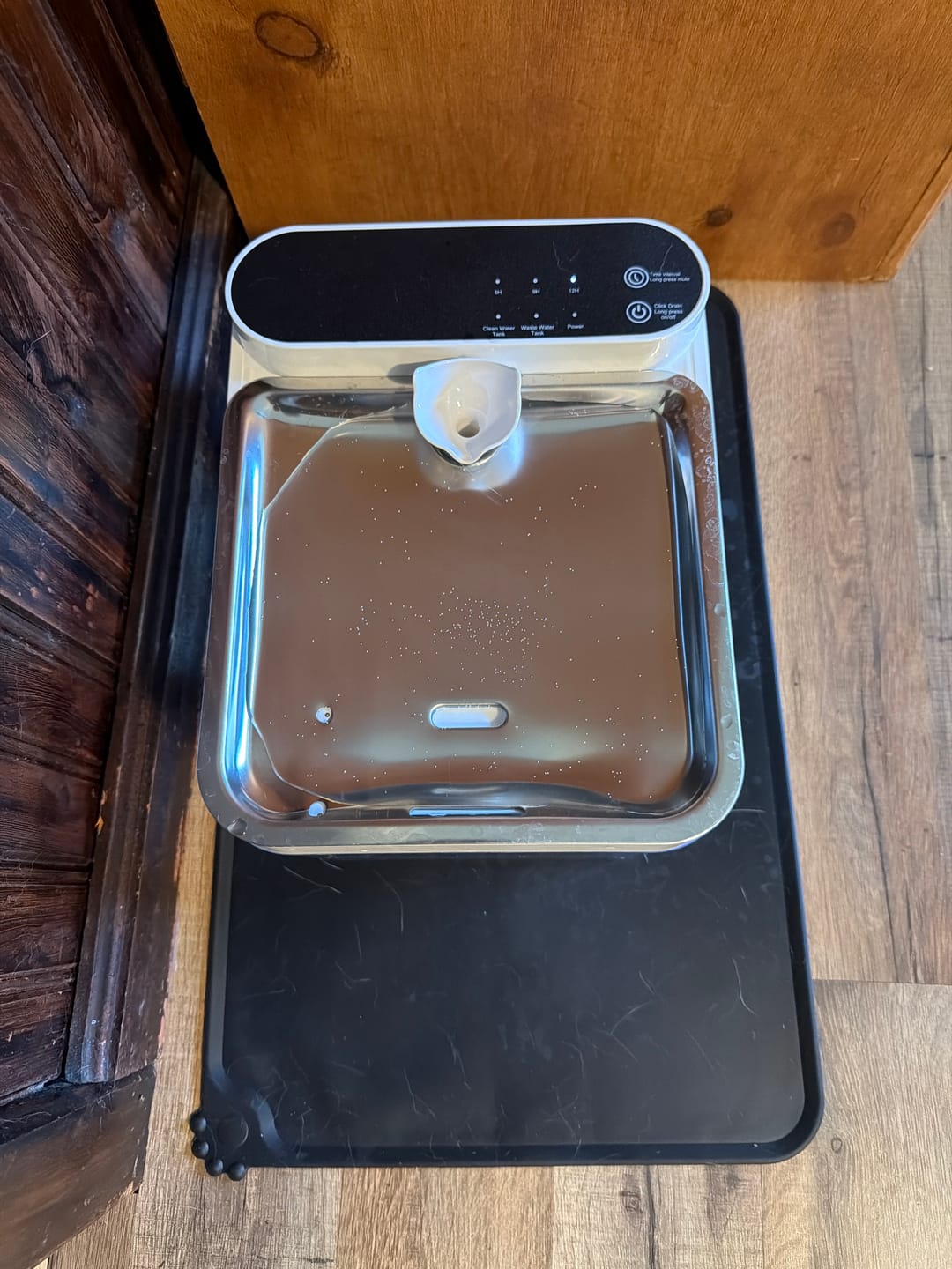 Customer photo review of PureStream Splash Shield Mat