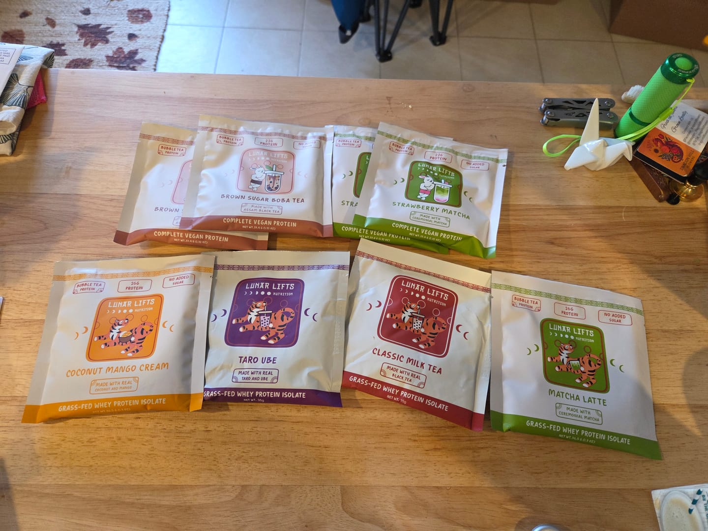 Customer photo review of Whey Sampler Packs