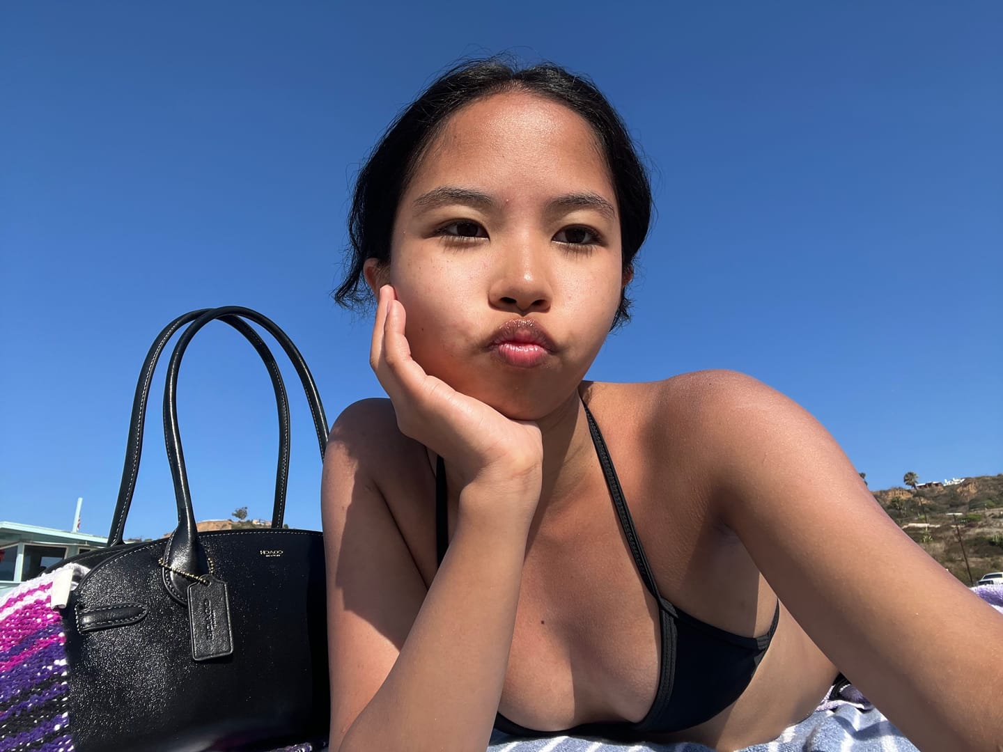 Customer photo review of 008 Micro Bikini Top - Black