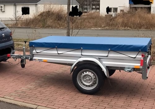 Customer photo review of Anhänger Flachplane 209 x 115 x 10 cm