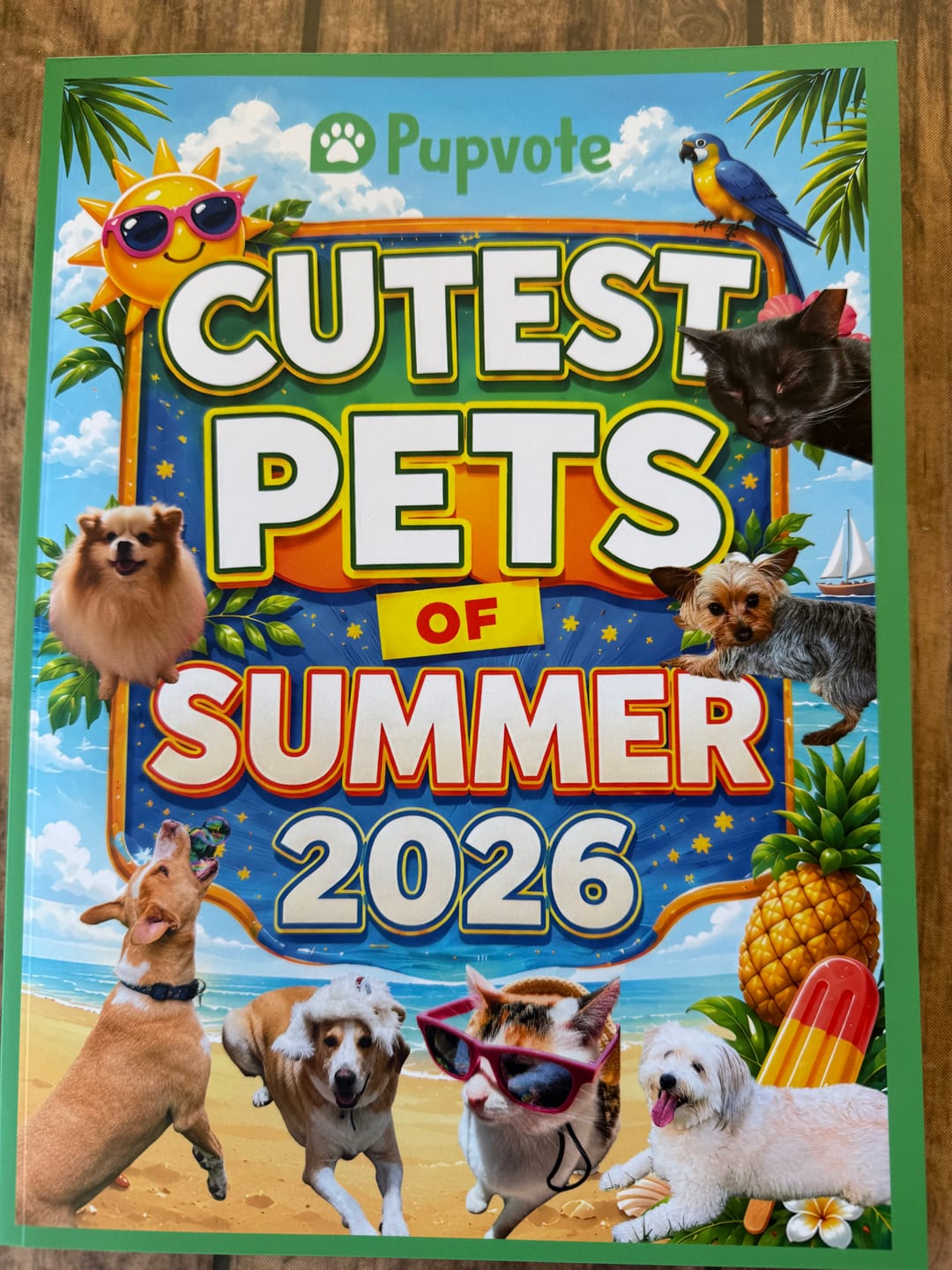 Customer photo review of Cutest Pets of Pupvote Summer 2026