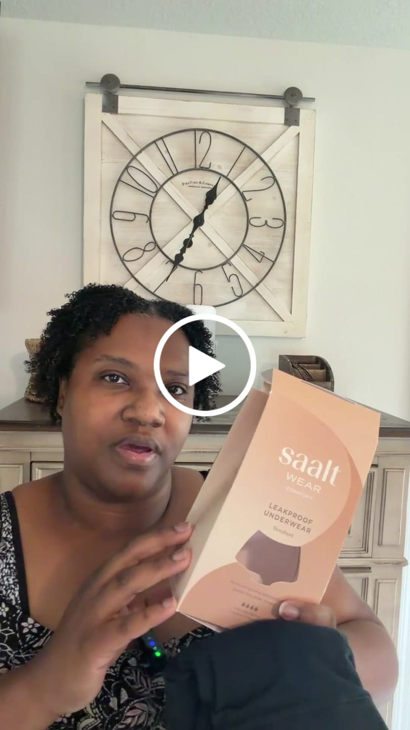 Customer video review of Leakproof Comfort CloudShort