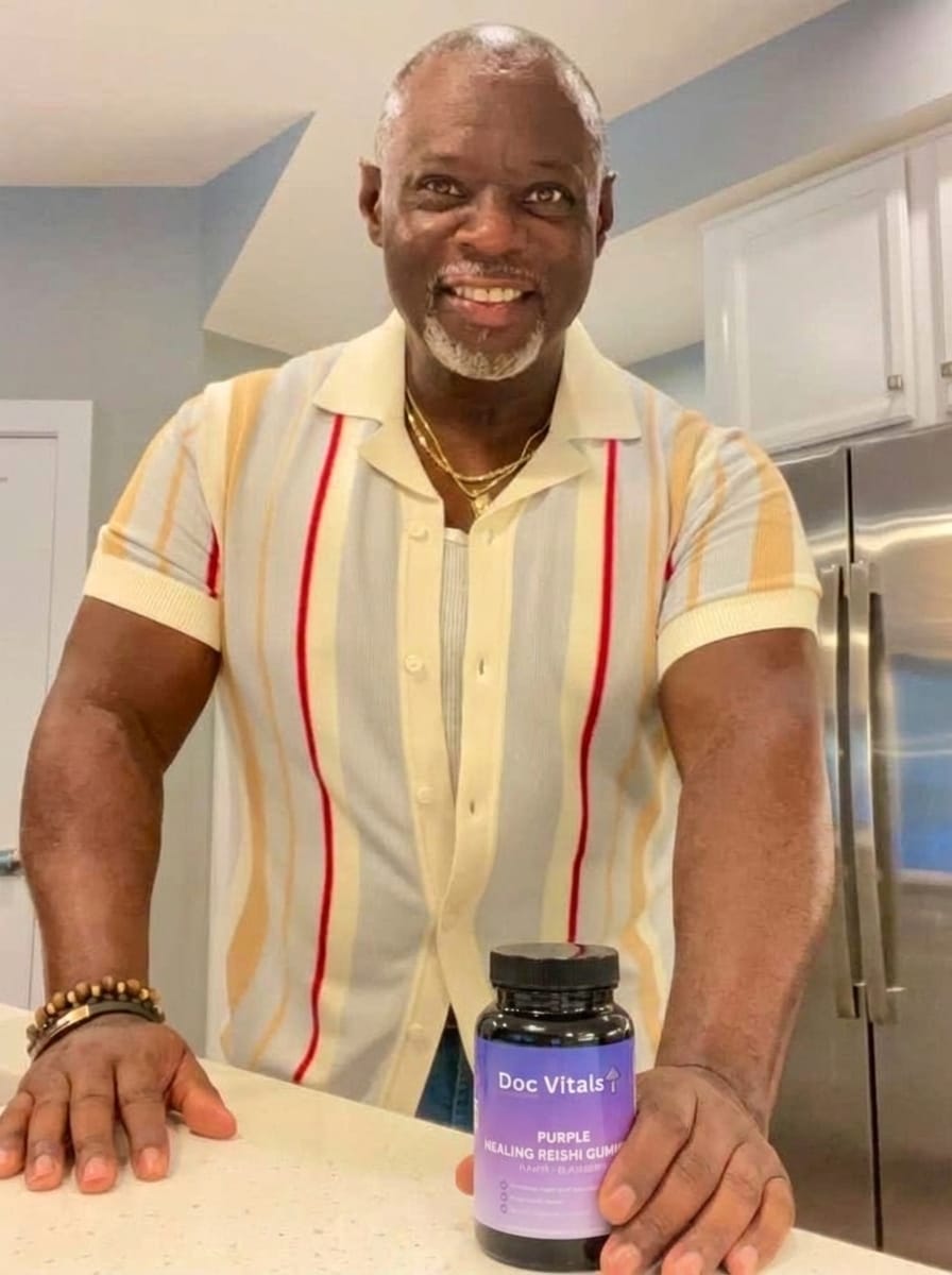 Customer photo review of Dr Sebi's Healing Purple Gummy