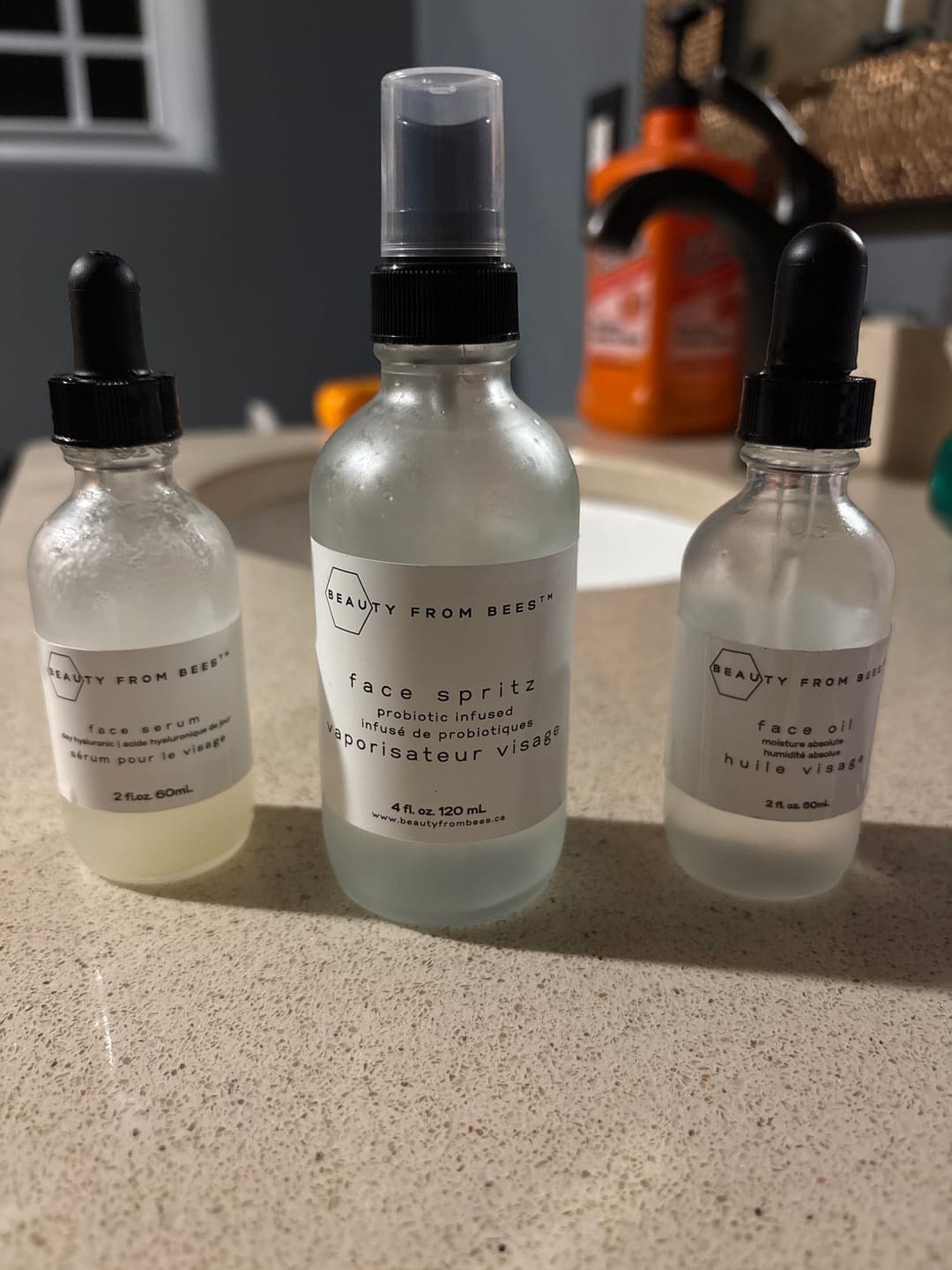 Customer photo review of Face Spritz - Probiotic Infused