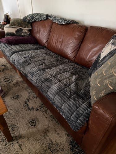 Customer photo review of Cosy Couch - Couch Cover