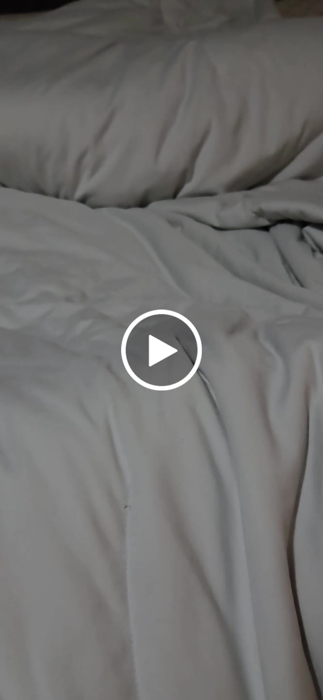 Customer video review of CloudCool™ Cooling Comforter