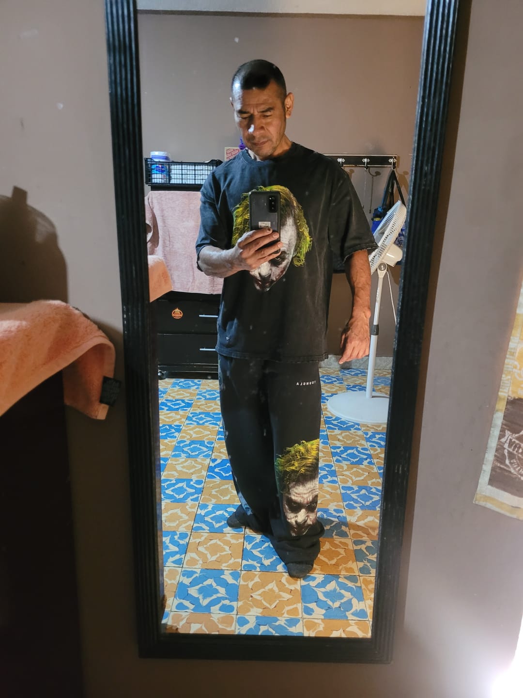 Customer photo review of 2158 - Batman Legends Joggers - AUG 18th