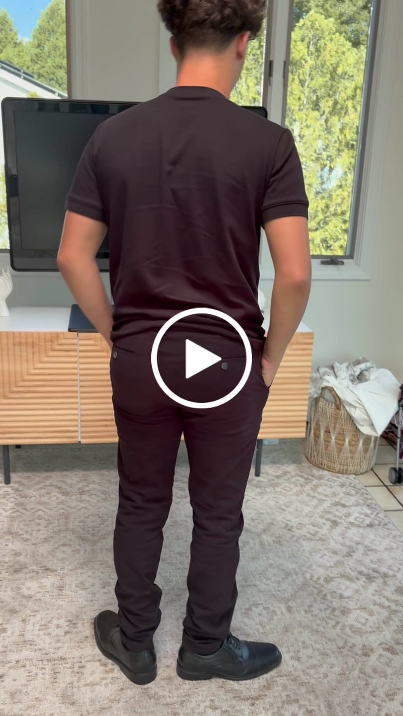 Customer video review of Mock Neck T-Shirt
