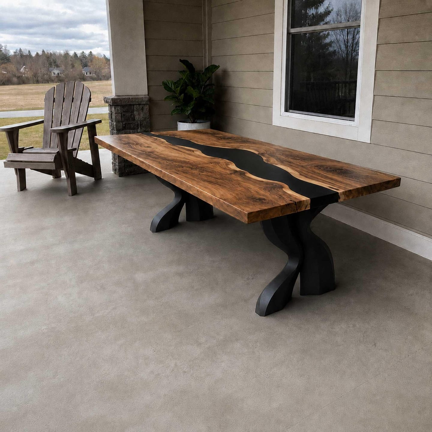 Customer photo review of Dining Table for Elegant Living Room - 411 Delta