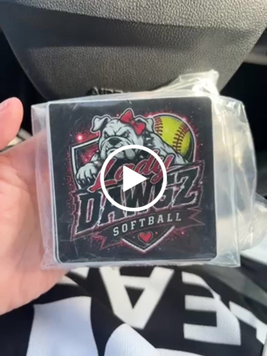 Customer video review of 50 Custom Stickers for $19