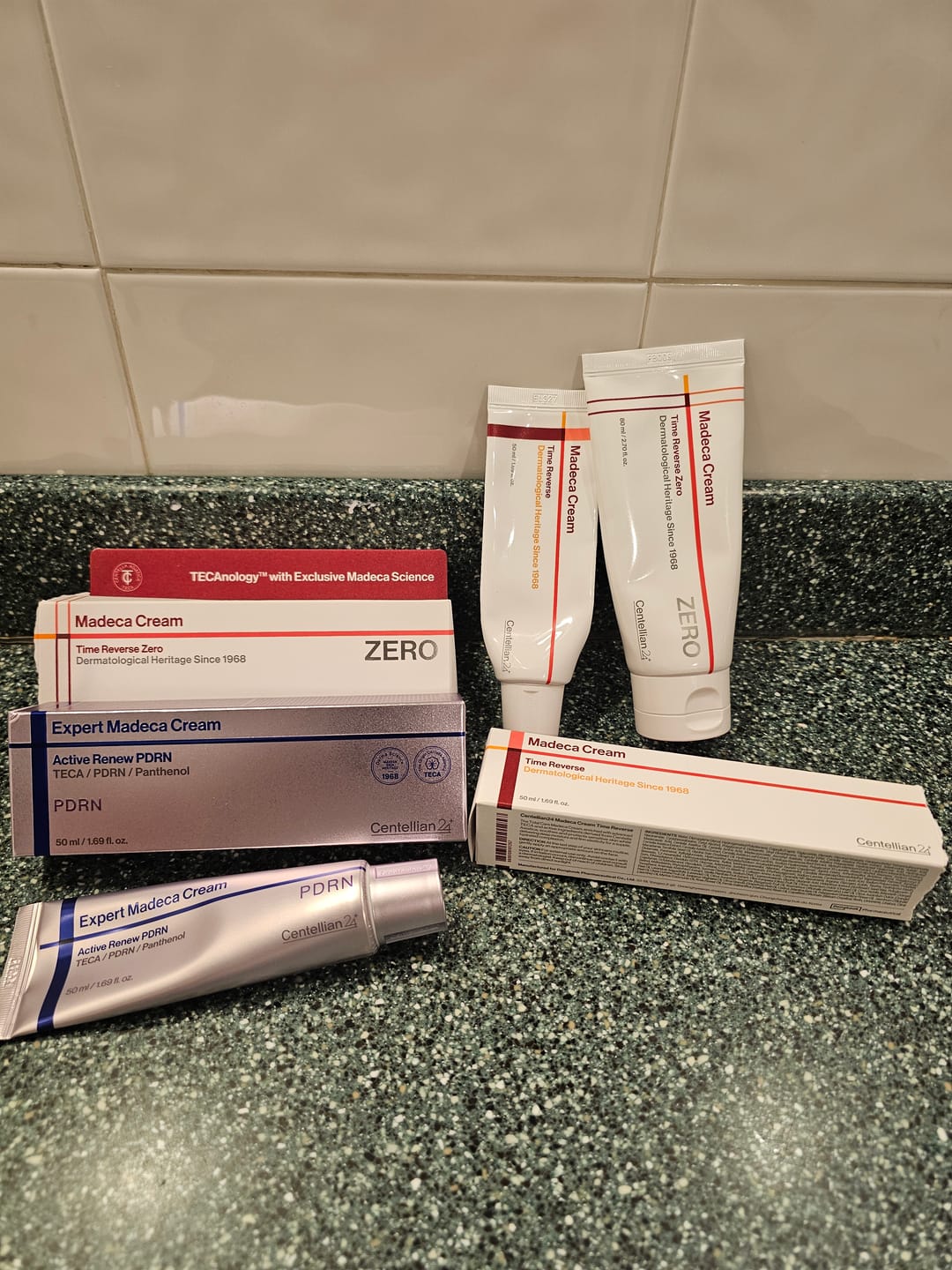 Customer photo review of [Centellian24] Expert Madeca Cream Active Renew PDRN 50ml