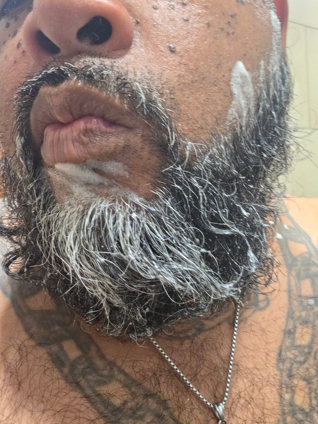 Customer photo review of Beard Care Kit