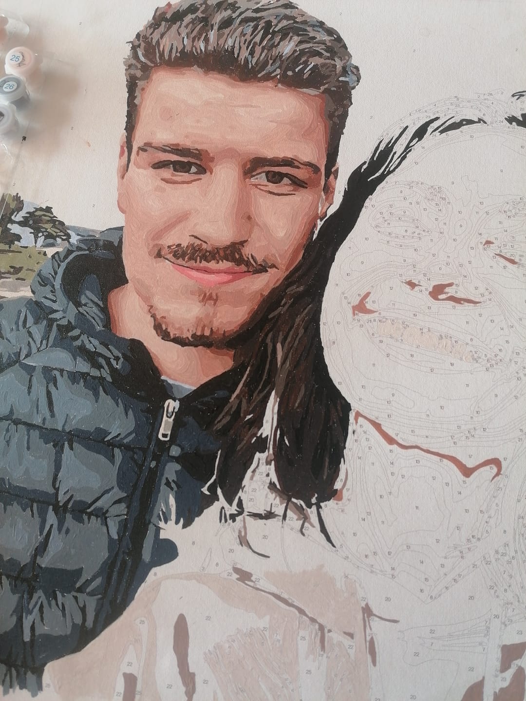 Customer photo review of Kit Personnalisé 40x50cm - 80x120cm Réalisation graphique GRATUITE