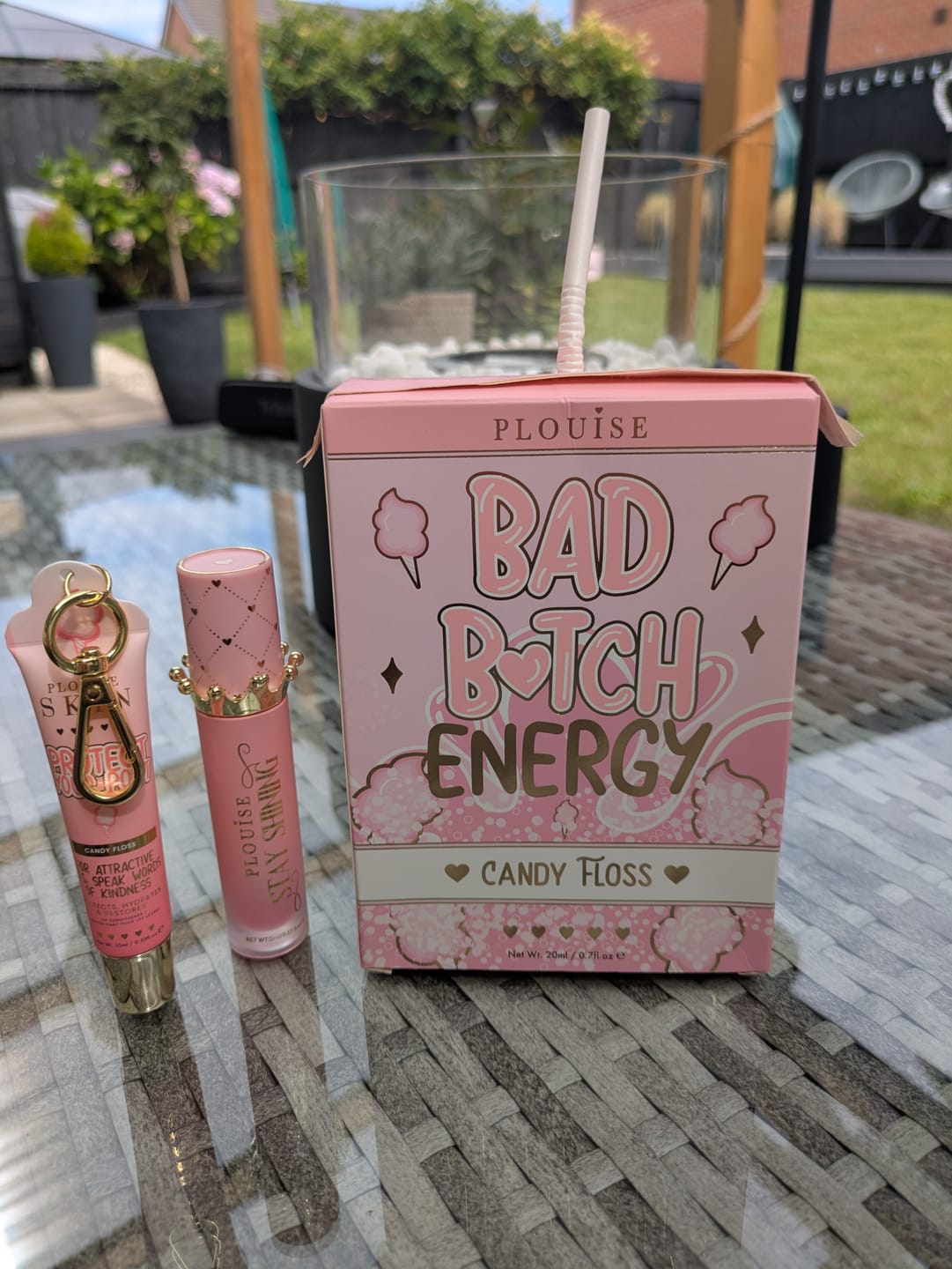 Customer photo review of Bad Bitch Energy Lip Conditioner & Oil Duo