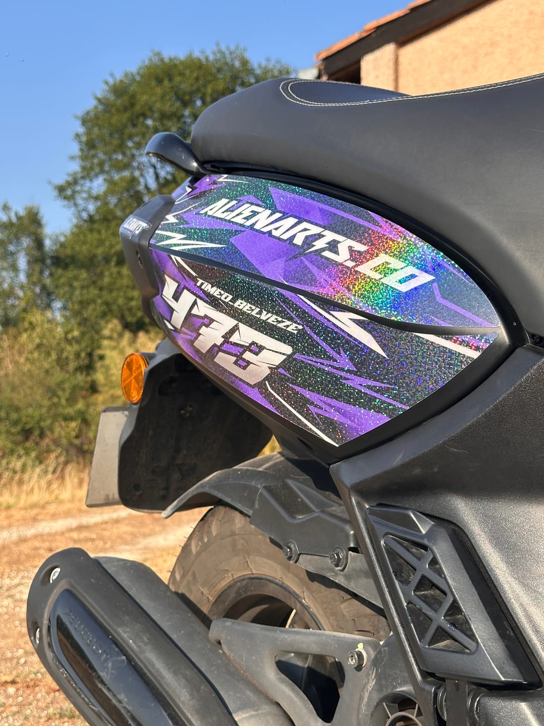 Customer photo review of STRAVO - Kit déco Scooter 50cc Semi-Personnalisable