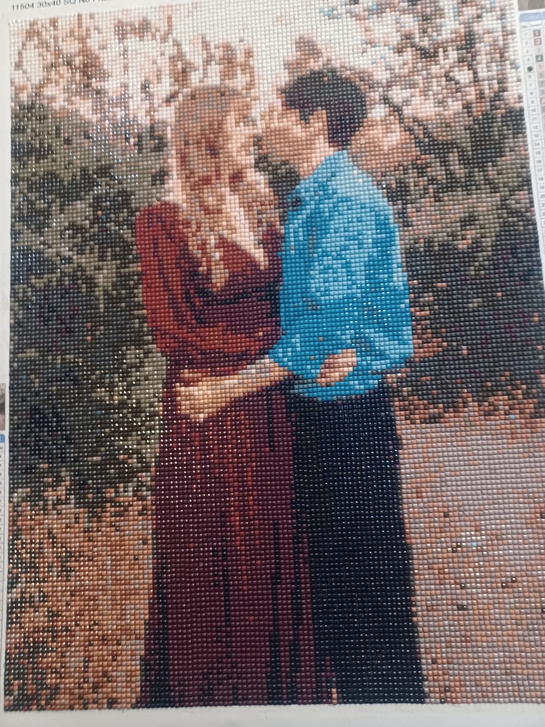 Customer photo review of Diamond Painting - Custom Photo