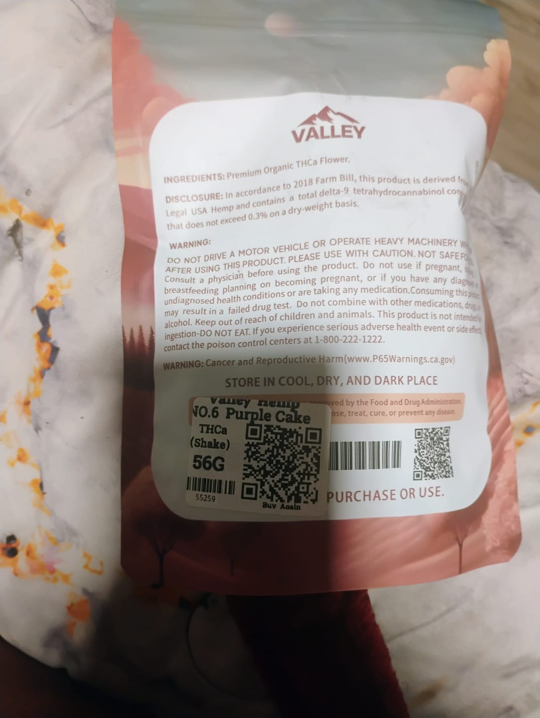 Customer photo review of (Buy 1 Get 1 Free) Purple Cake Shake 1oz