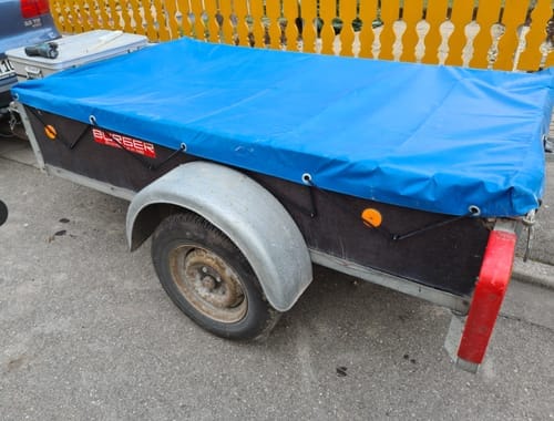 Customer photo review of Anhänger Flachplane 207,5 x 114 x 6 cm
