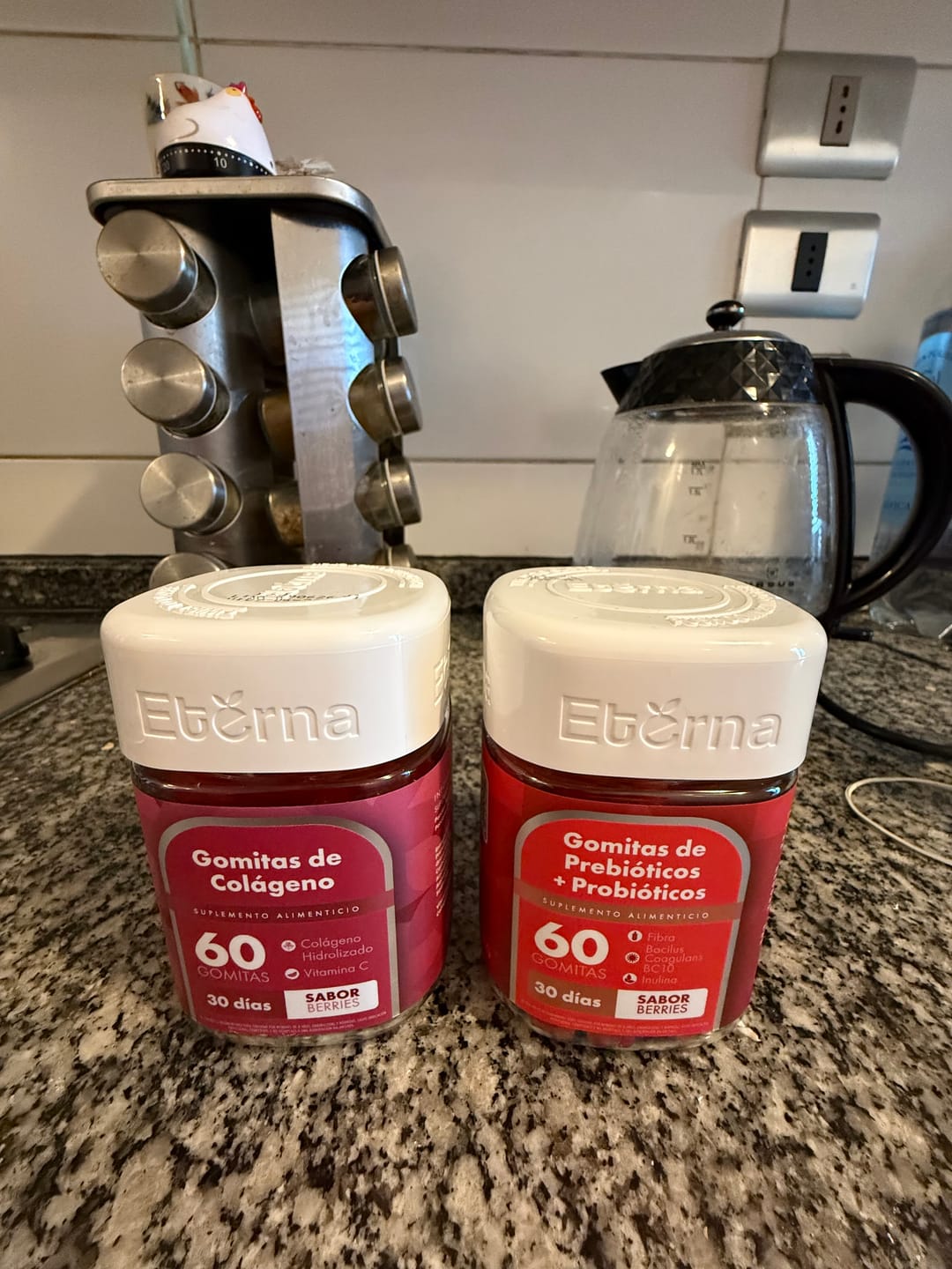 Customer photo review of Gomitas de Probiótico y Prebiótico